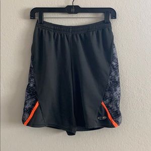 Kids Grey Champion shorts